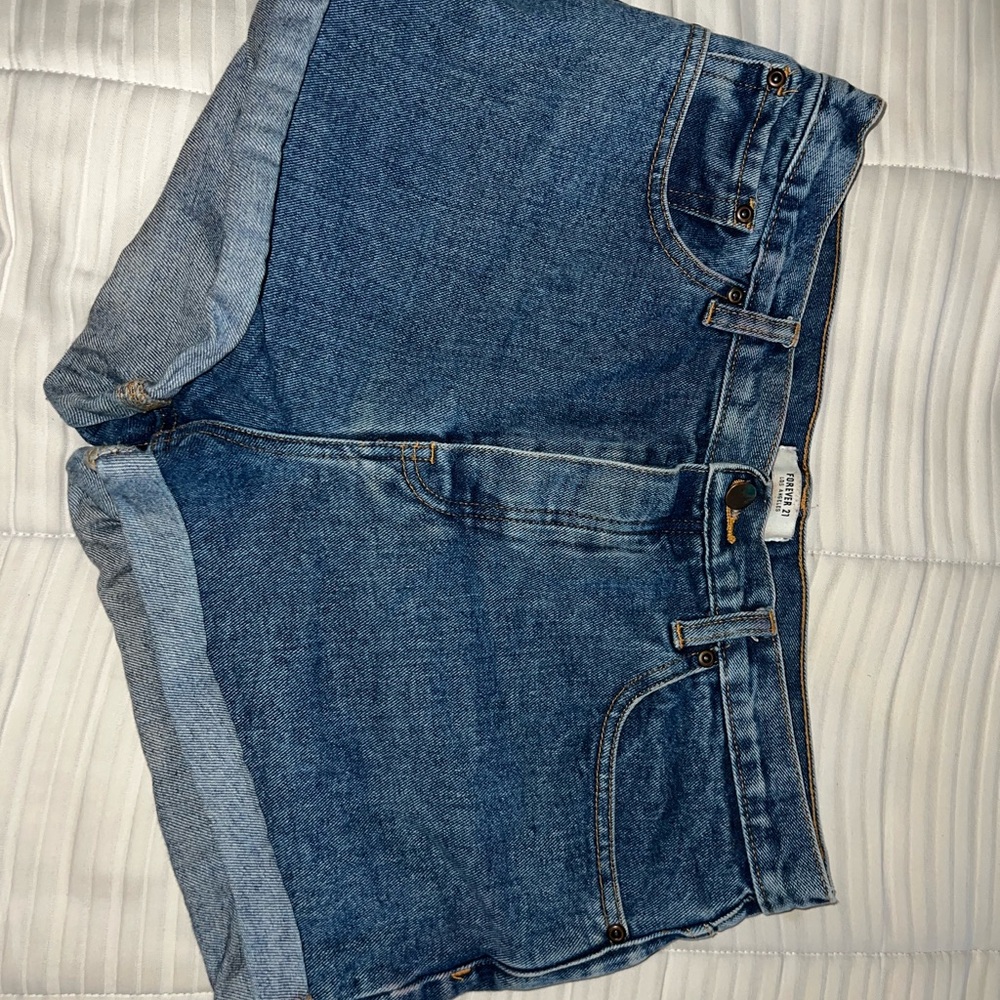Forever 21 Classic Blue Jean‎ Shorts
